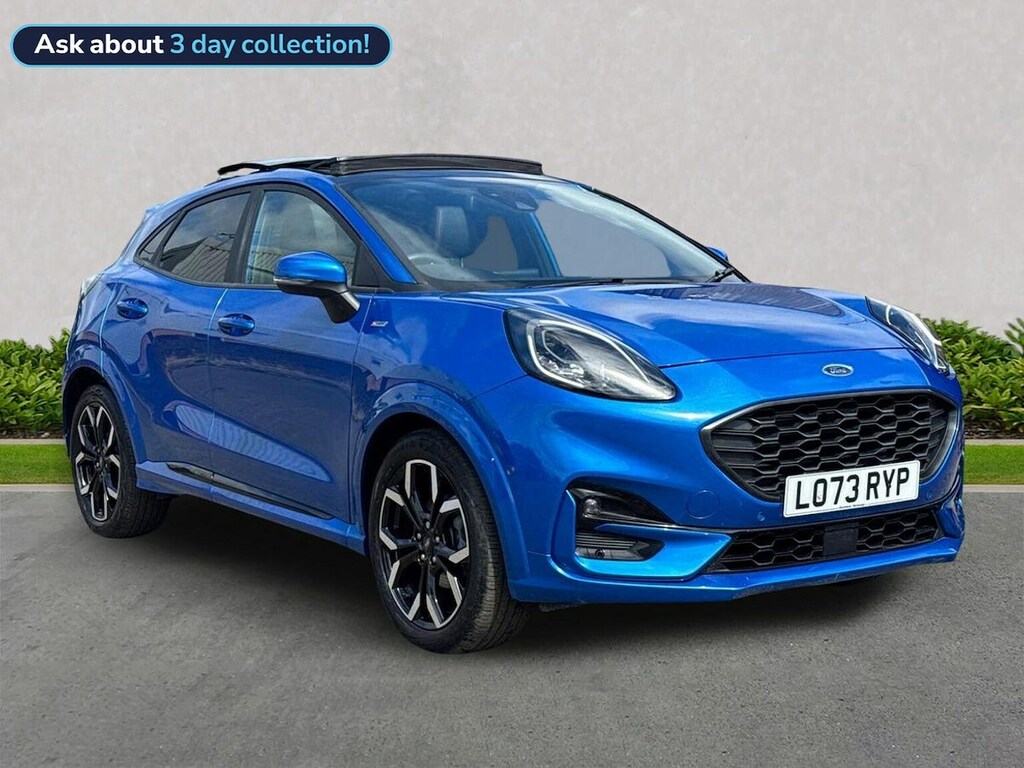 Ford Puma 1.0T Ecoboost Mhev St-line X Suv Hybrid LO73RYP Blue