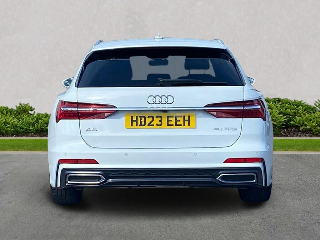 Audi A6 2.0 Tfsi 40 S Line Estate S Tronic Euro White #4
