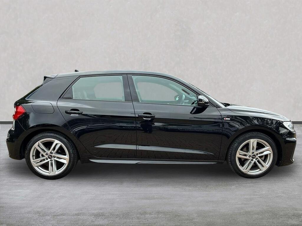 Audi A1 1.0 Tfsi 30 S Line Sportback Eur GX23XLL Black #3