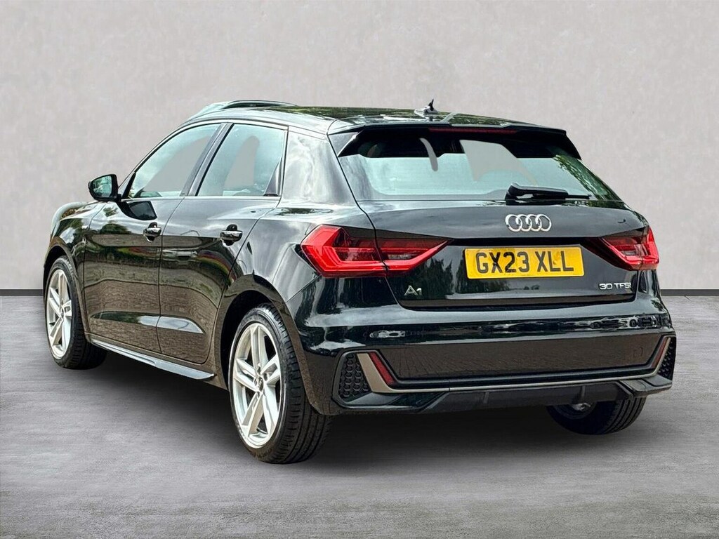 Audi A1 1.0 Tfsi 30 S Line Sportback Eur GX23XLL Black #2