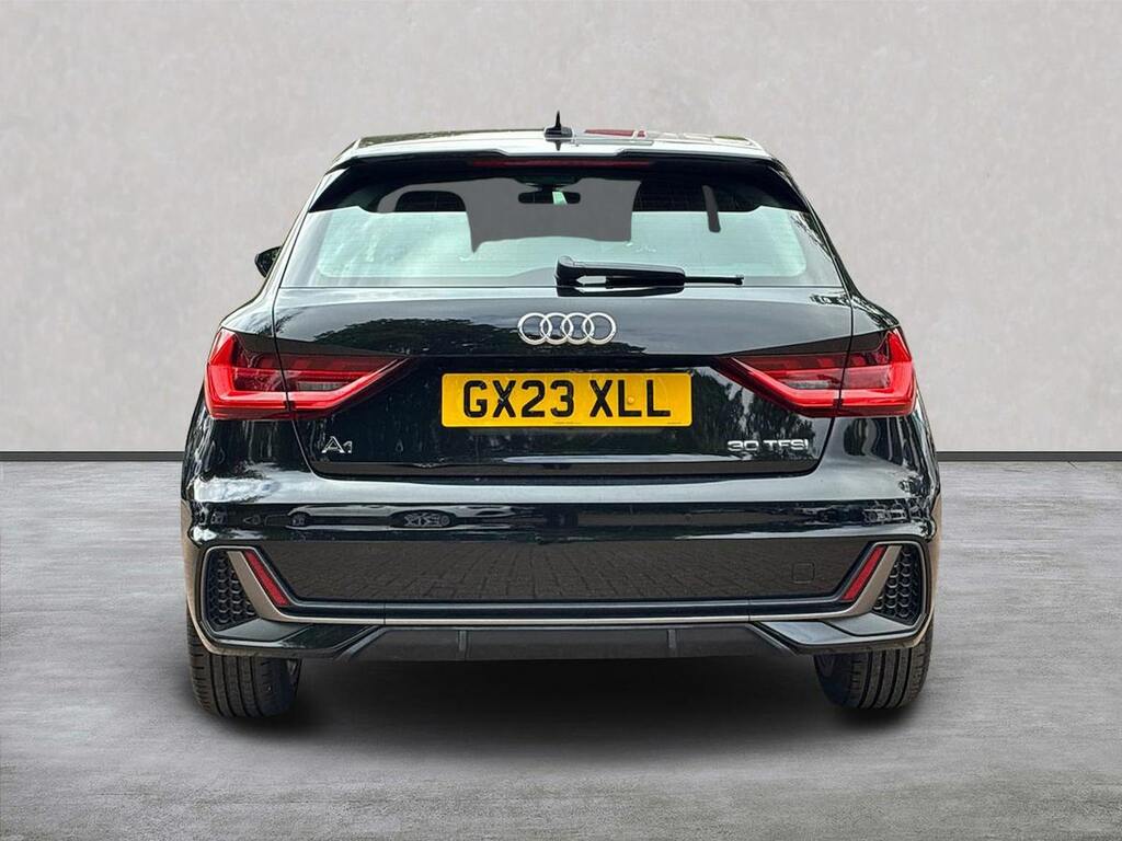 Audi A1 1.0 Tfsi 30 S Line Sportback Eur GX23XLL Black #4