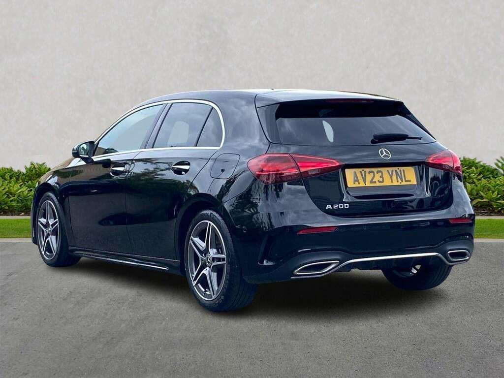 Mercedes-Benz A Class A200 Amg Line Executive AV23YNL Black #2