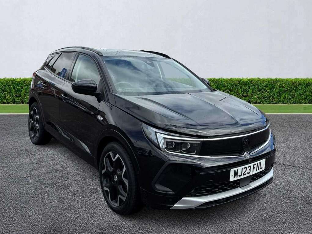 Vauxhall Grandland 1.2 Turbo Ultimate MJ23FNL Black