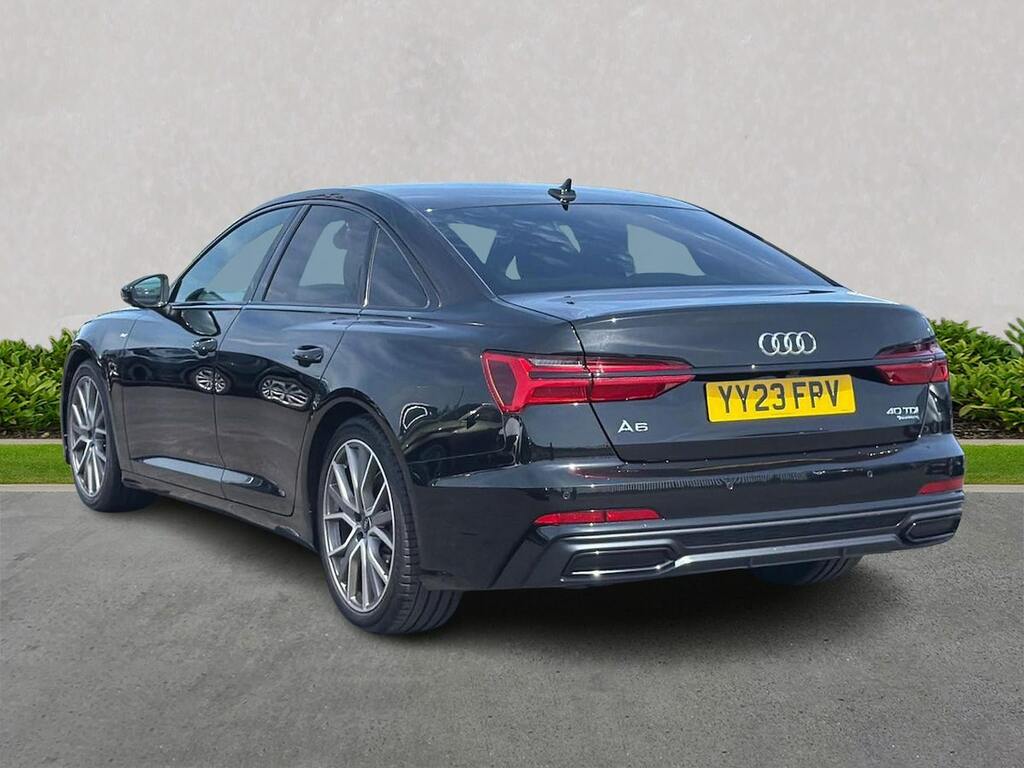 Audi A6 Saloon 2.0 Tdi 40 Black Edition Saloon S Troni YY23FPV Black #2