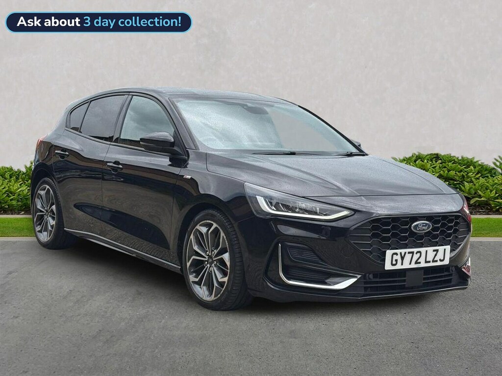 Ford Focus 1.5 Ecoblue St-line Vignale Hatchback A GY72LZJ Black
