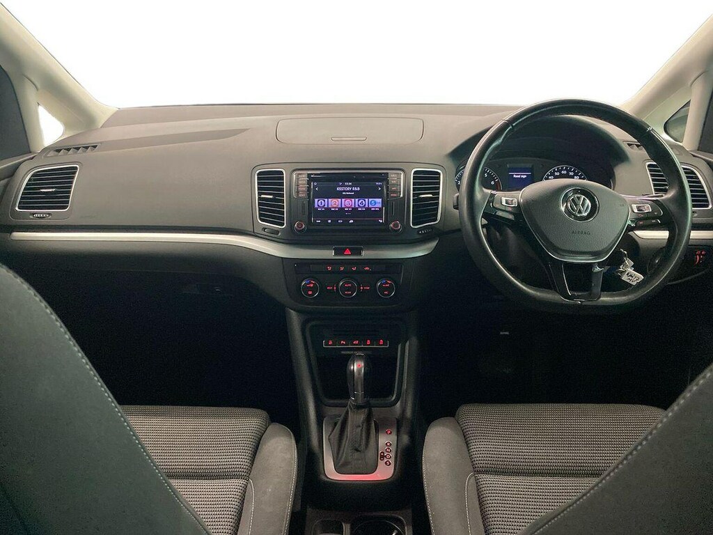 Volkswagen Sharan Se Navigation Tdi Dsg White #8