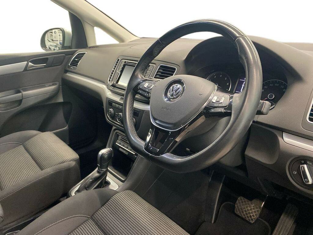Volkswagen Sharan Se Navigation Tdi Dsg White #15