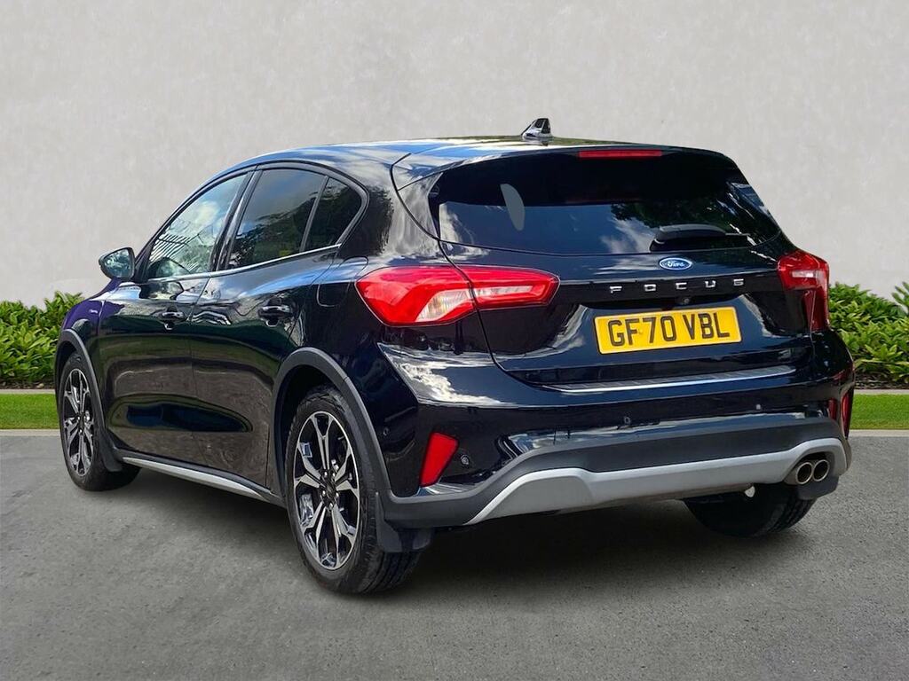 Ford Focus 1.0T Ecoboost Active X Vignale Hatchback Petro GF70VBL Black #2