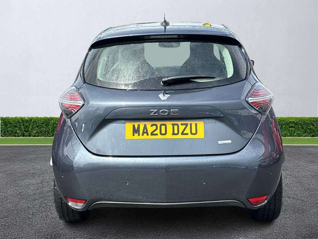 Renault Zoe 80Kw I Iconic R110 50Kwh Rapid Charge Grey #4