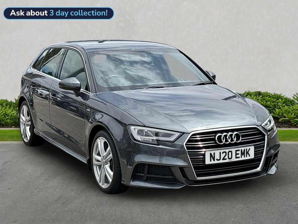 Audi A3 1.5 Tfsi Cod 35 S Line Sportback S Tron Grey