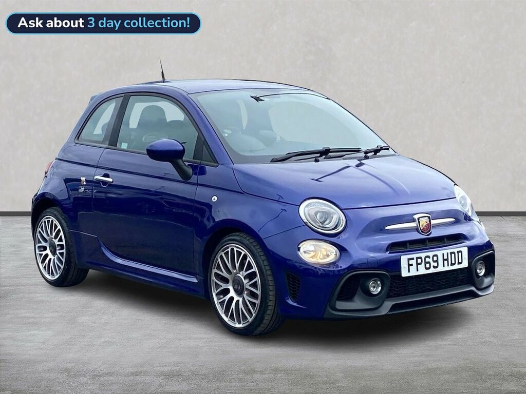Abarth 595 1.4 T-jet Hatchback Euro 6 145 FP69HDD Blue