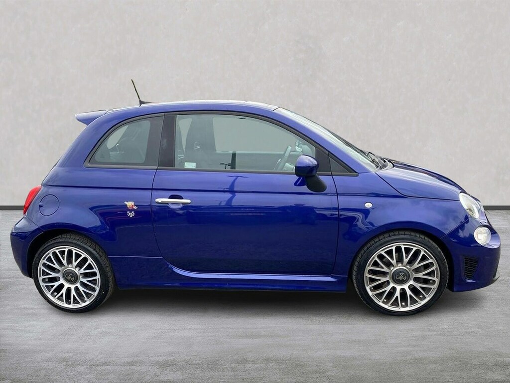 Abarth 595 1.4 T-jet Hatchback Euro 6 145 FP69HDD Blue #3