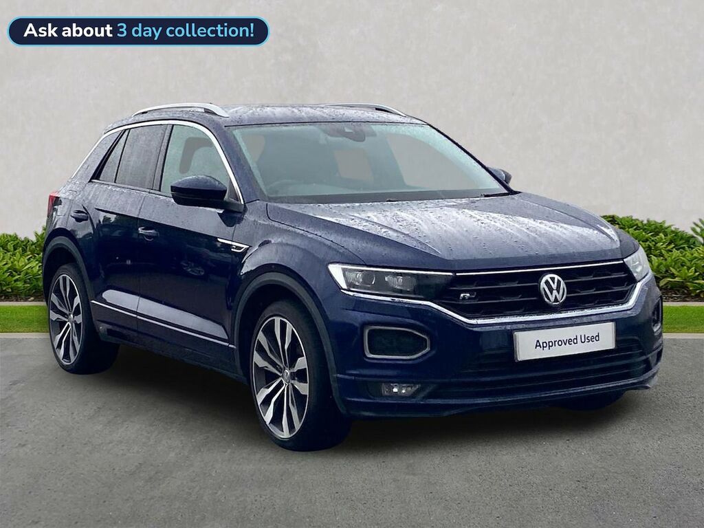 Volkswagen T-Roc 2.0 Tdi R-line Suv Dsg Euro 6 Ss 15 Blue