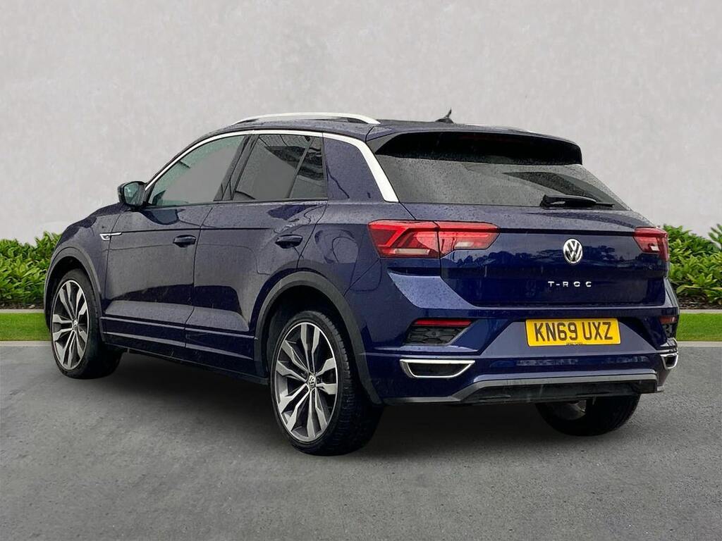 Volkswagen T-Roc 2.0 Tdi R-line Suv Dsg Euro 6 Ss 15 Blue #2