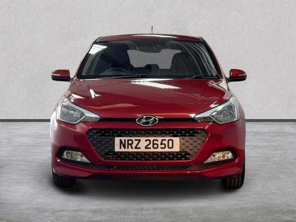 Hyundai I20 1.2 Se Hatchback Euro 6 84 Ps NRZ2650 Red #5