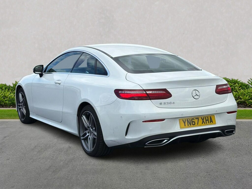 Mercedes-Benz E Class 2.0 E220d Amg Line Coupe G-tronic Euro YN67XHA White #2