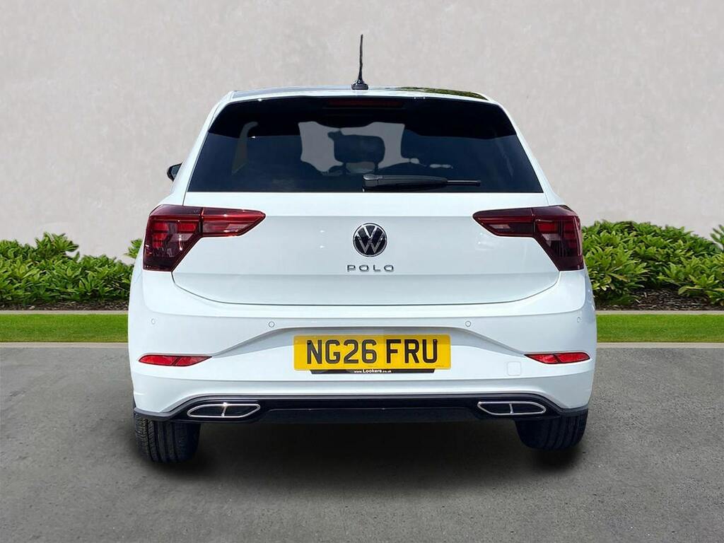 Volkswagen Polo 1.0 Tsi R-line NG26FRU White #4