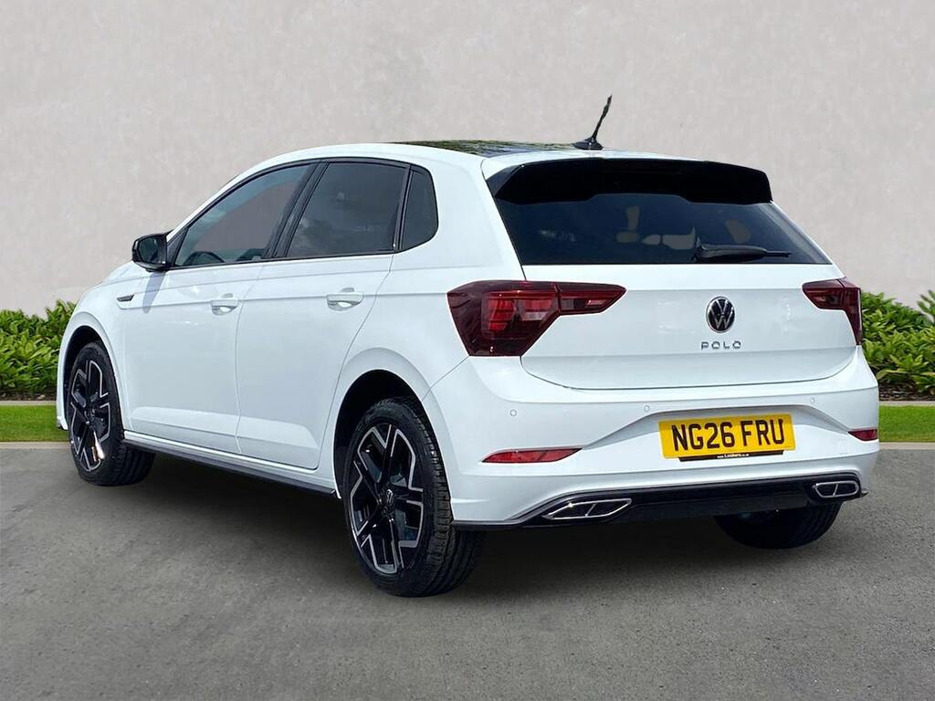 Volkswagen Polo 1.0 Tsi R-line NG26FRU White #2