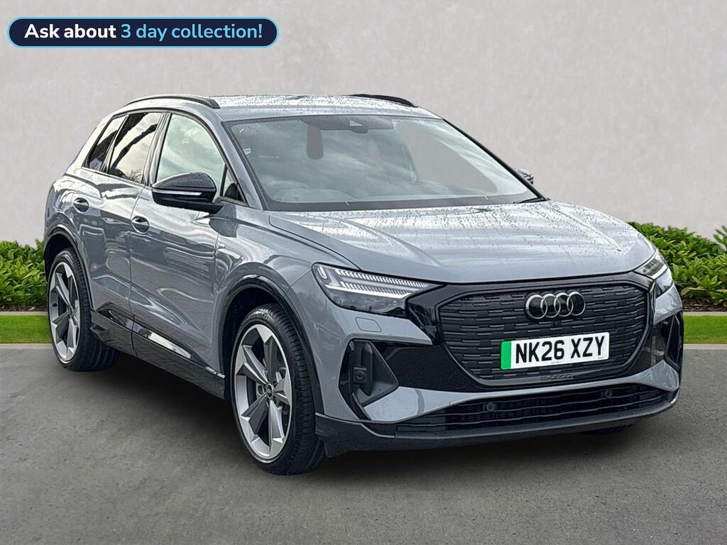 Audi Q4 E Tron 210Kw 45 82Kwh Black Edition Tech Pack Grey