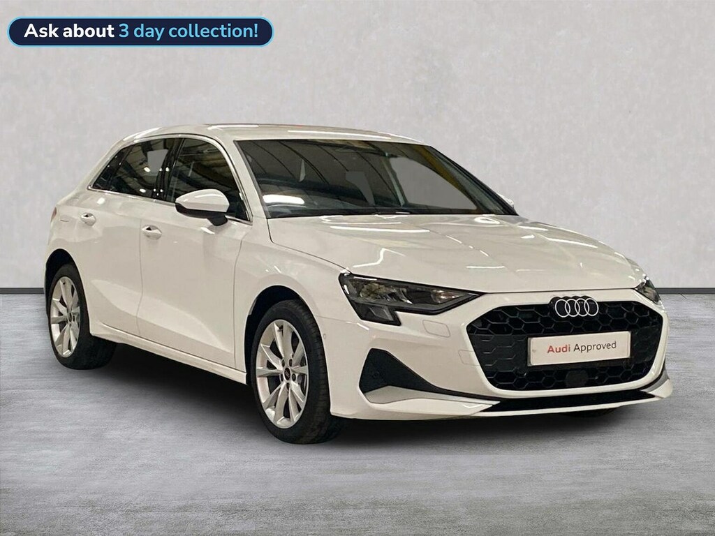Audi A3 1.5 Tfsi E 204 Sport S Tronic White