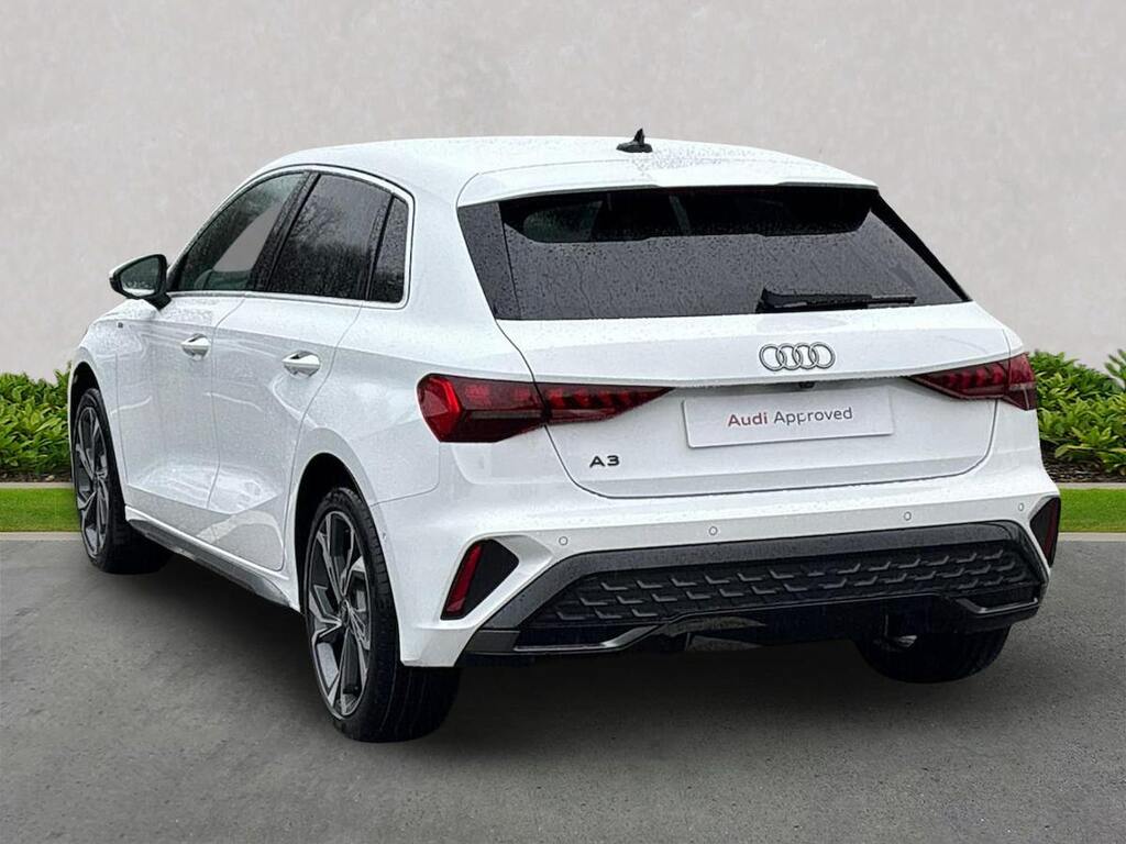 Audi A3 1.5 Tfsi 150 S Line S Tronic Tech Pack White #2