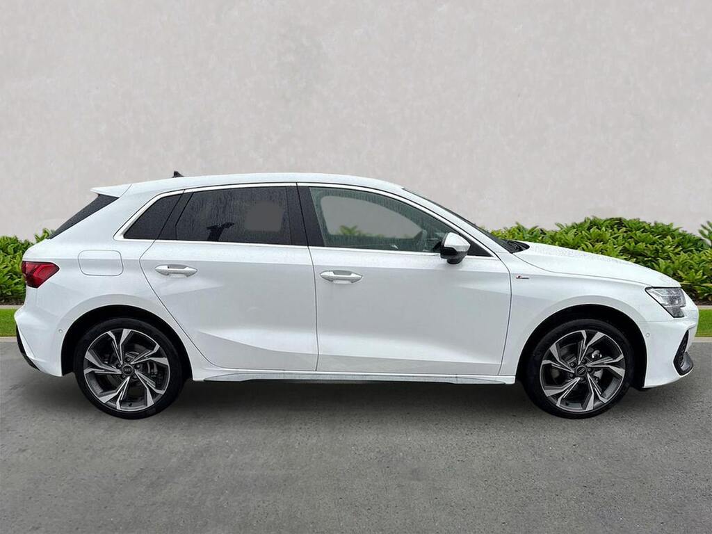 Audi A3 1.5 Tfsi 150 S Line S Tronic Tech Pack White #3