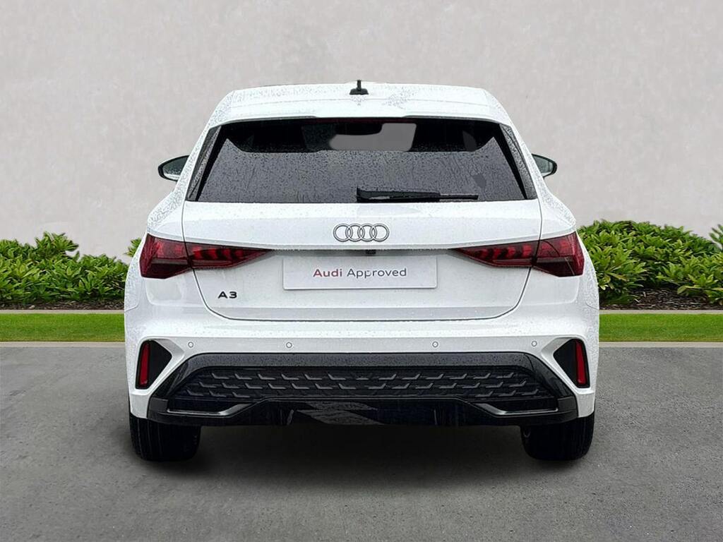 Audi A3 1.5 Tfsi 150 S Line S Tronic Tech Pack White #4