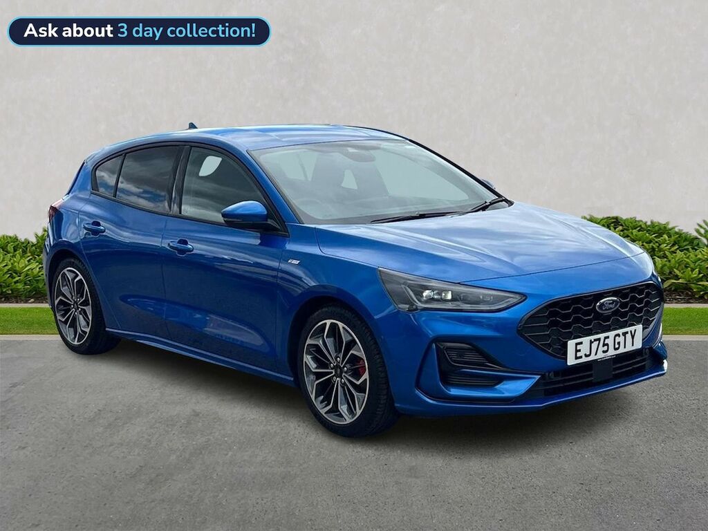 Ford Focus 1.0T Ecoboost Mhev St-line X Hatchback Blue