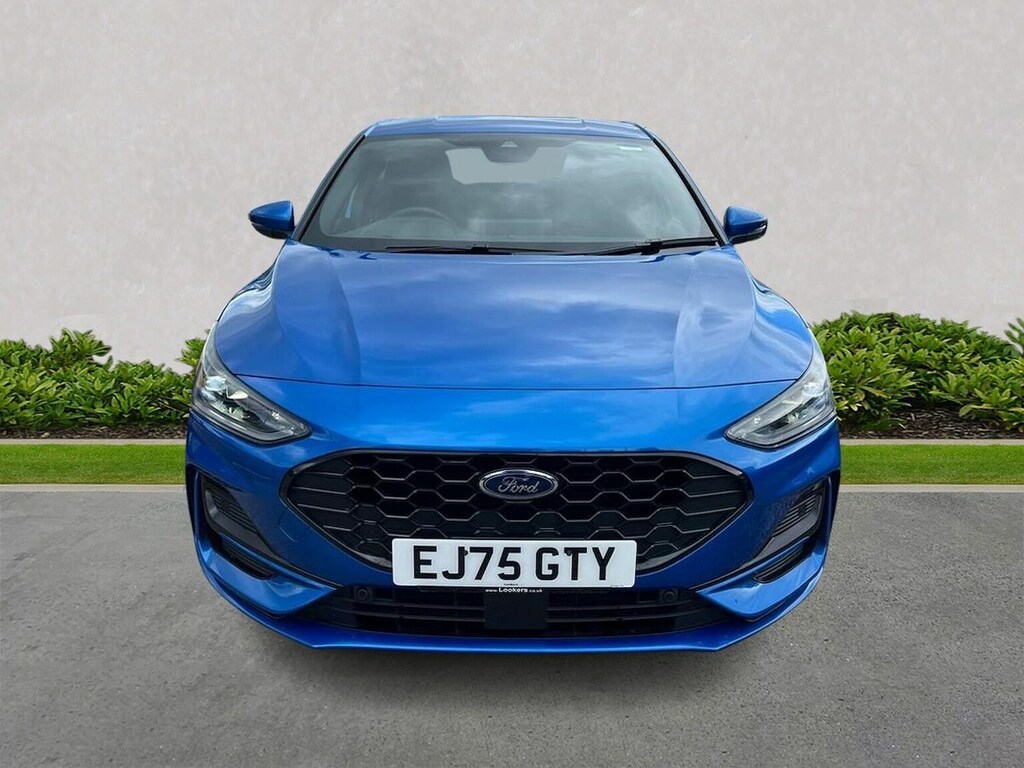 Ford Focus 1.0T Ecoboost Mhev St-line X Hatchback EJ75GTY Blue #5