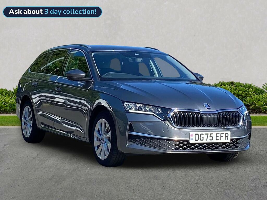 Skoda Octavia 2.0 Tdi Se L Estate Dsg Euro 6 Ss 1 DG75EFR Grey