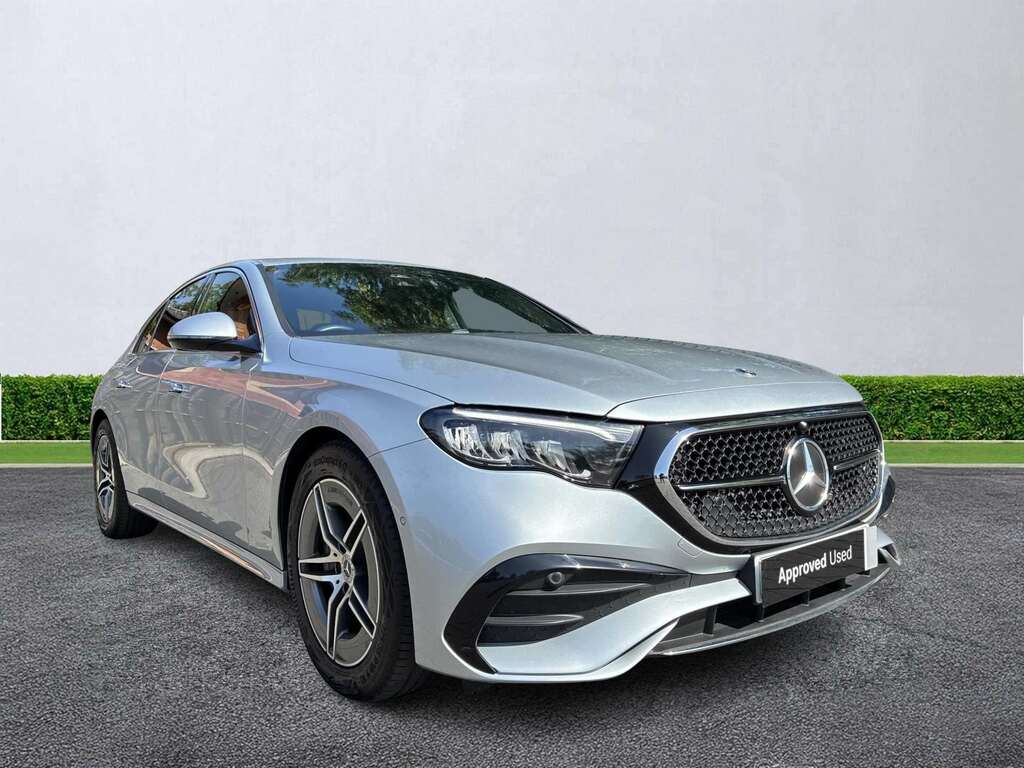 Mercedes-Benz E Class E200 Amg Line 9G-tronic Silver