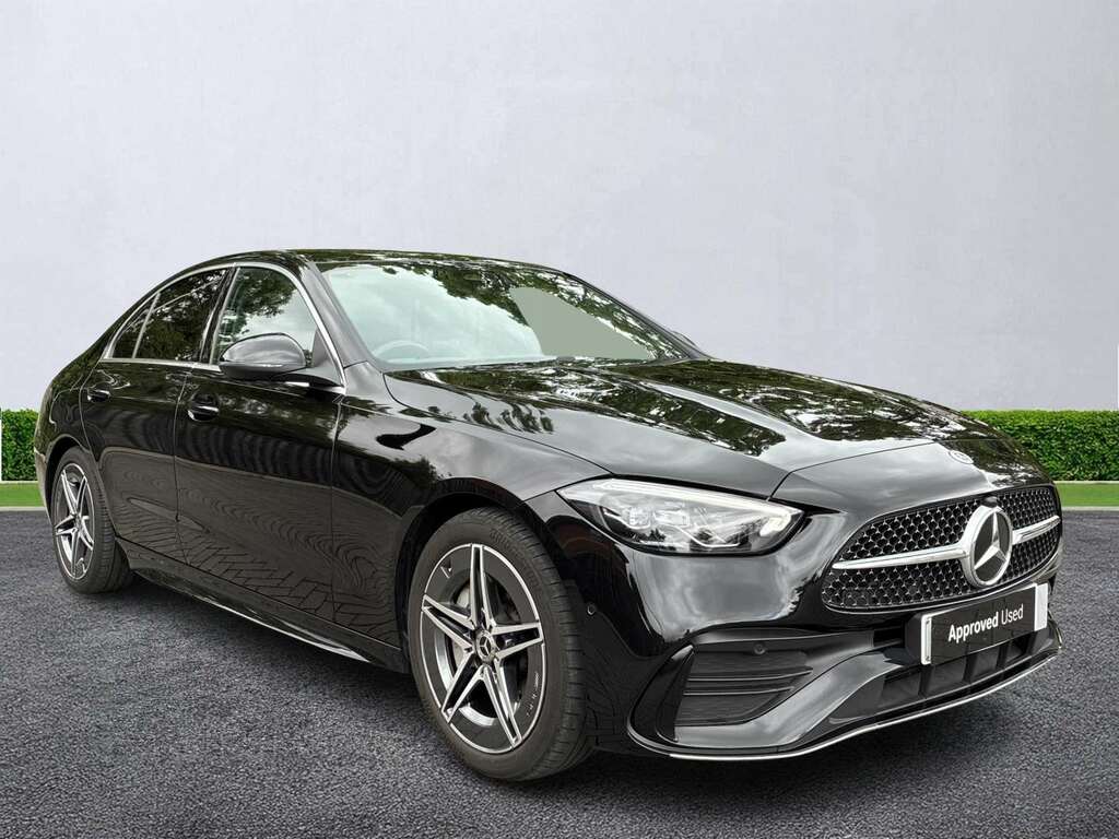 Mercedes-Benz C Class C200 Amg Line 9G-tronic Black
