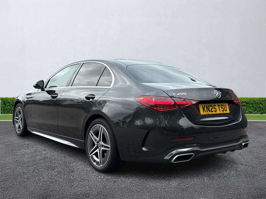 Mercedes-Benz C Class C200 Amg Line 9G-tronic Grey #2