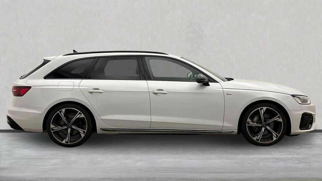 Audi A4 Avant 2.0 Tfsi 40 Black Edition Estate S Tron White #3