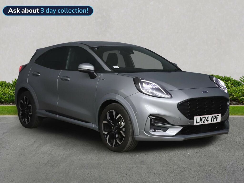 Ford Puma 1.0T Ecoboost Mhev St-line X Suv Hybrid Silver