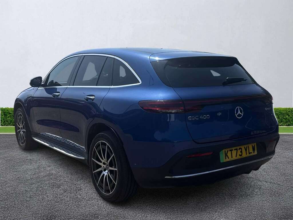 Mercedes-Benz EQC Eqc 400 300Kw Amg Line Edition 80Kwh KT73YLW Blue #2