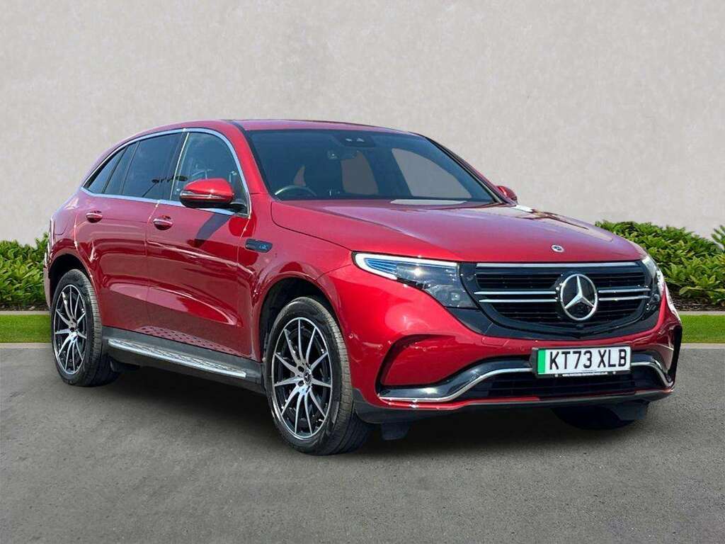Mercedes-Benz EQC Eqc 400 300Kw Amg Line Edition 80Kwh KT73XLB Red