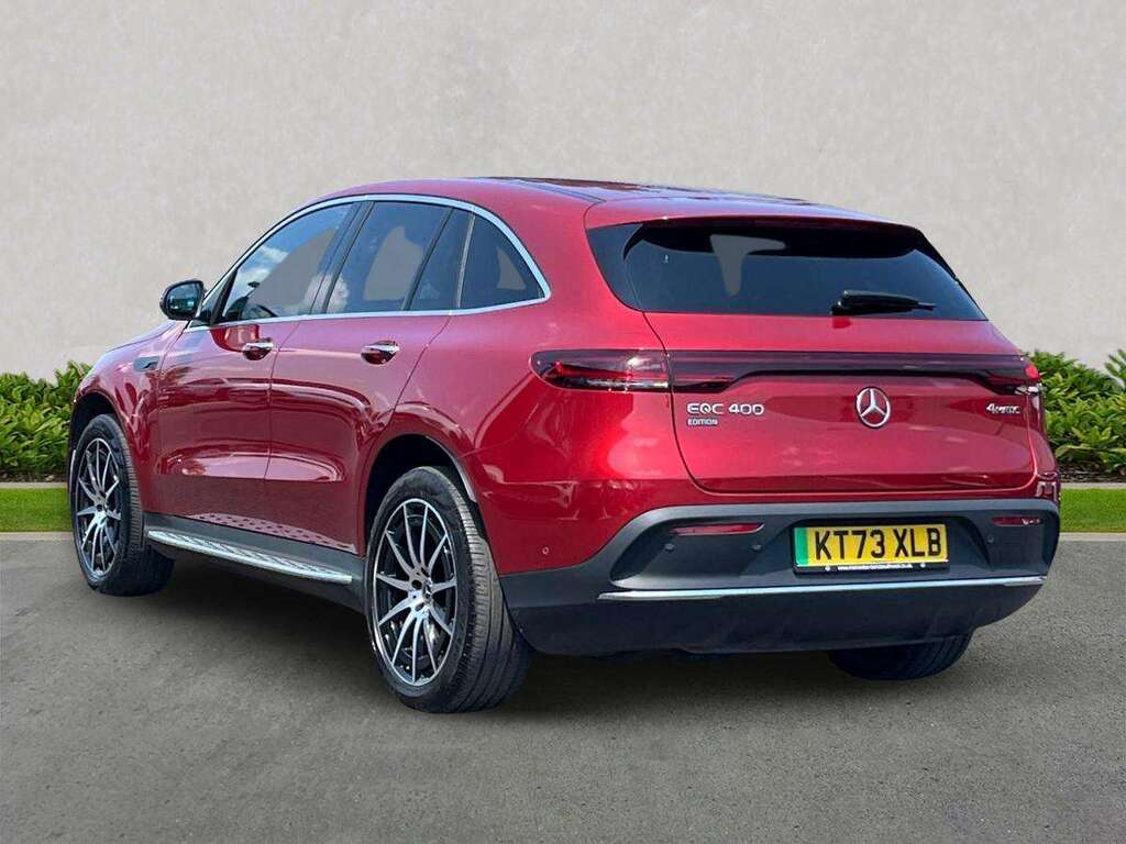 Mercedes-Benz EQC Eqc 400 300Kw Amg Line Edition 80Kwh KT73XLB Red #2