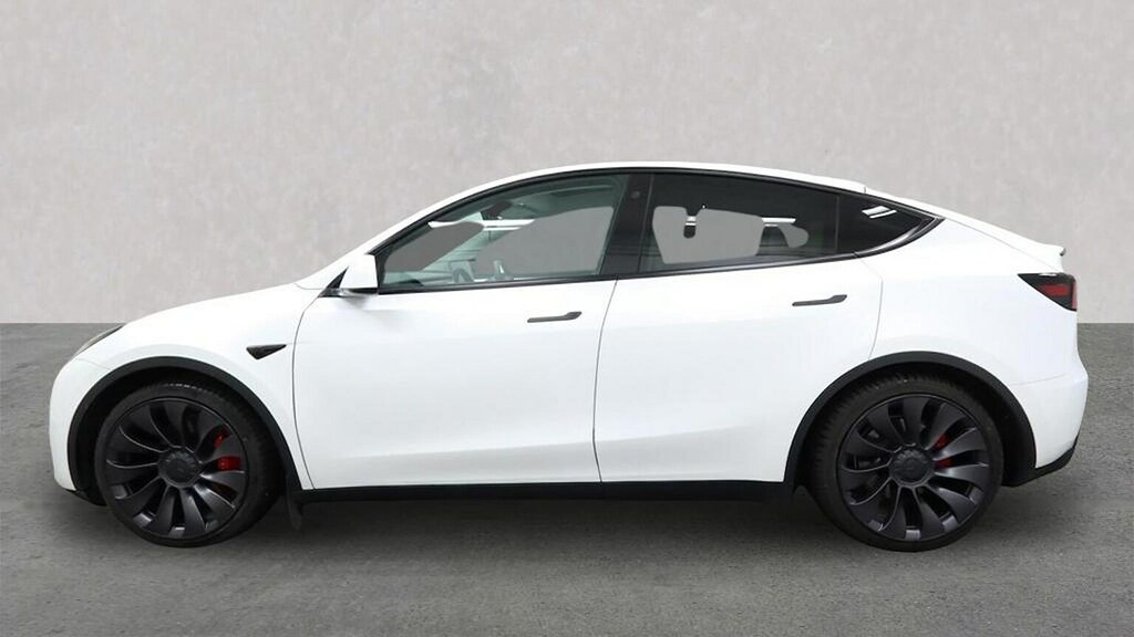Tesla Model Y Dual Motor Performance Suv 4Wd White #6