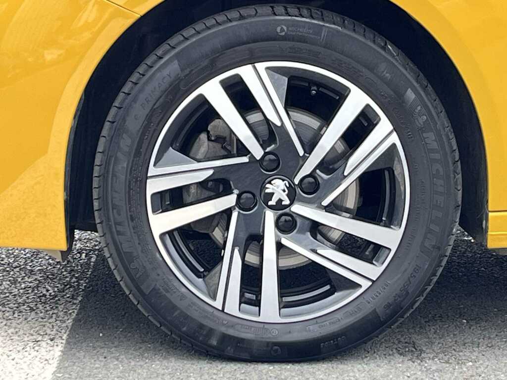 Peugeot 208 1.2 Puretech 100 Allure Premium Eat8 ND73DZG Yellow #6