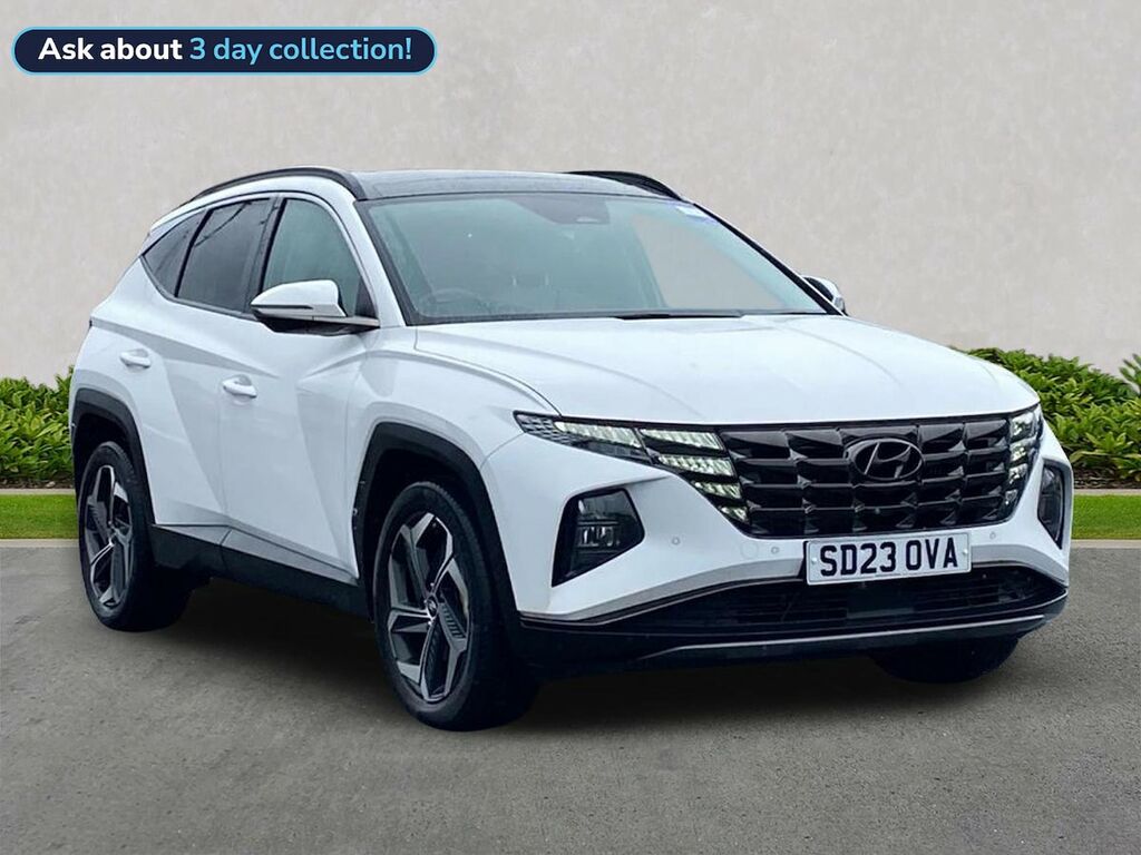 Hyundai Tucson 1.6 H T-gdi Ultimate Suv Hybrid Eu White
