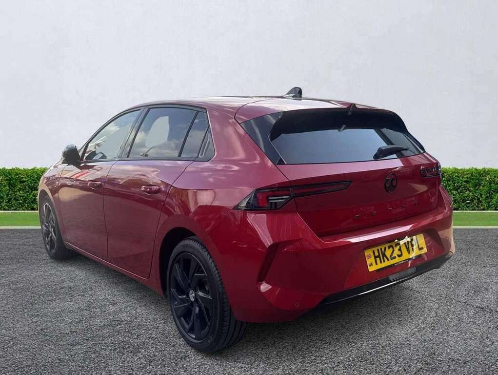 Vauxhall Astra 1.2 Turbo 130 Gs HK23VPL Red #2