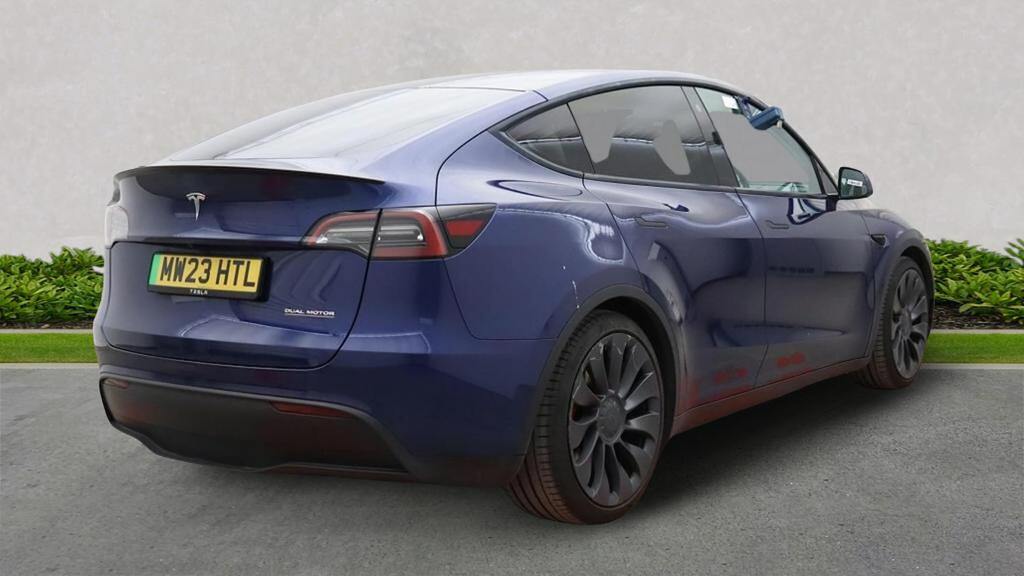 Tesla Model Y Dual Motor Performance Suv 4Wd Blue #4