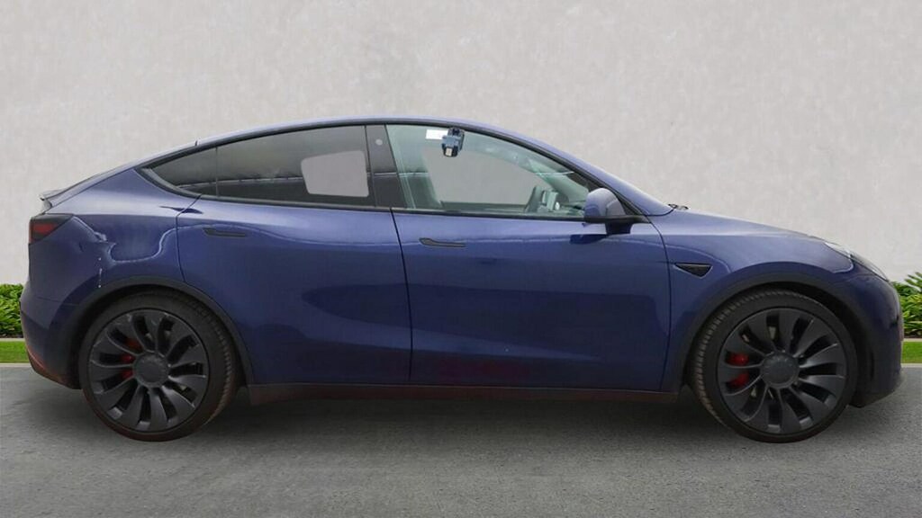 Tesla Model Y Dual Motor Performance Suv 4Wd Blue #5
