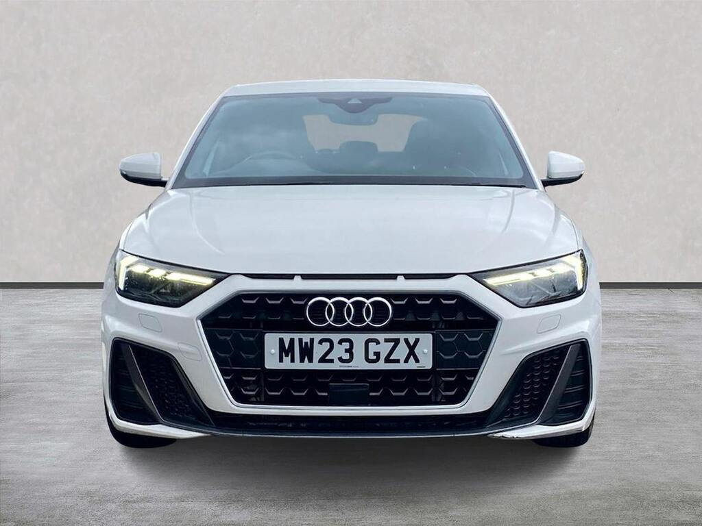 Audi A1 1.0 Tfsi 30 S Line Sportback Eur MW23GZX White #5