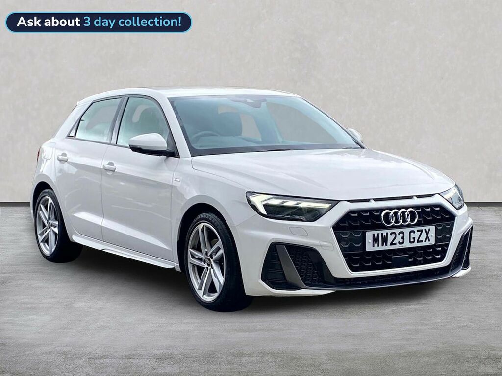 Audi A1 1.0 Tfsi 30 S Line Sportback Eur MW23GZX White