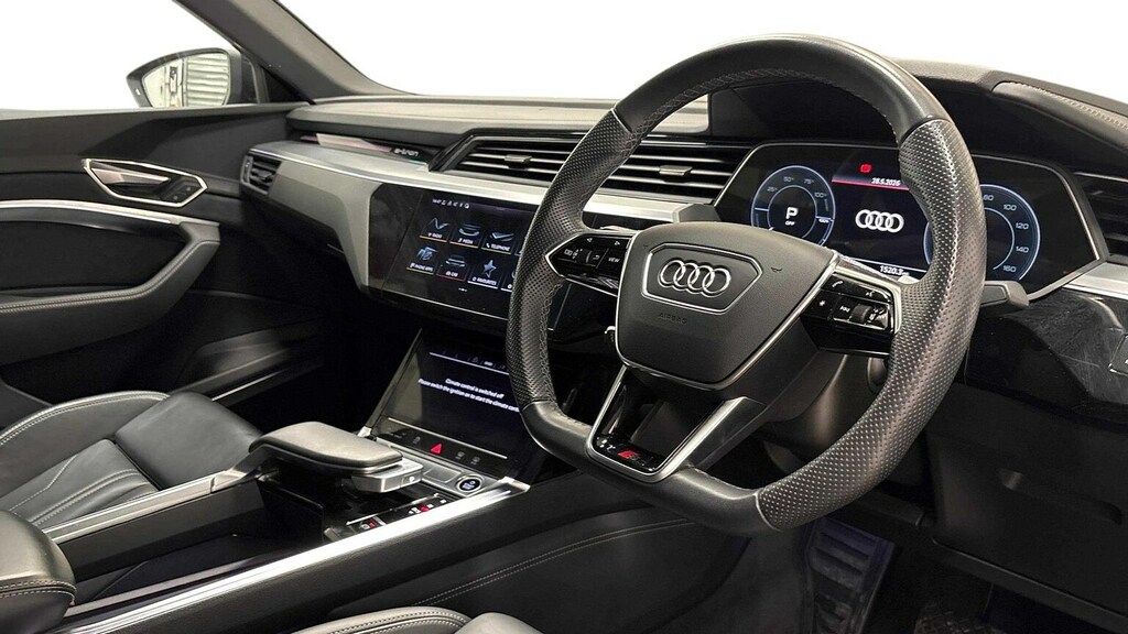 Audi E-tron 55 Black Edition Sportback Quatt Grey #5