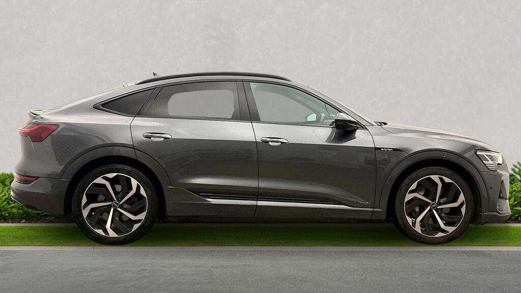 Audi E-tron 55 Black Edition Sportback Quatt Grey #3
