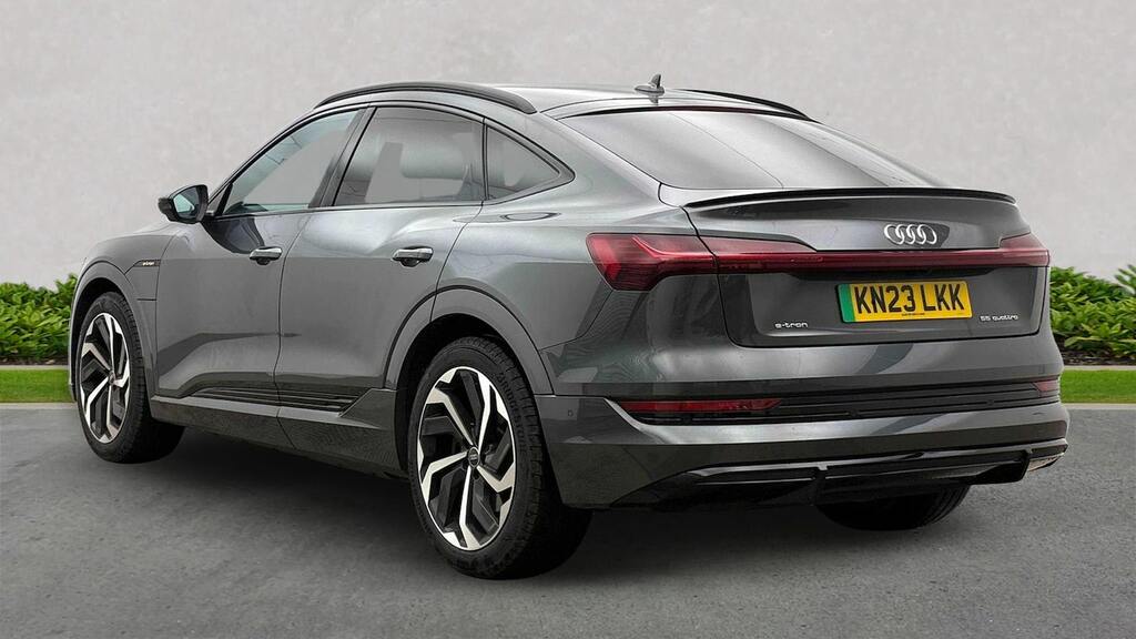 Audi E-tron 55 Black Edition Sportback Quatt Grey #2