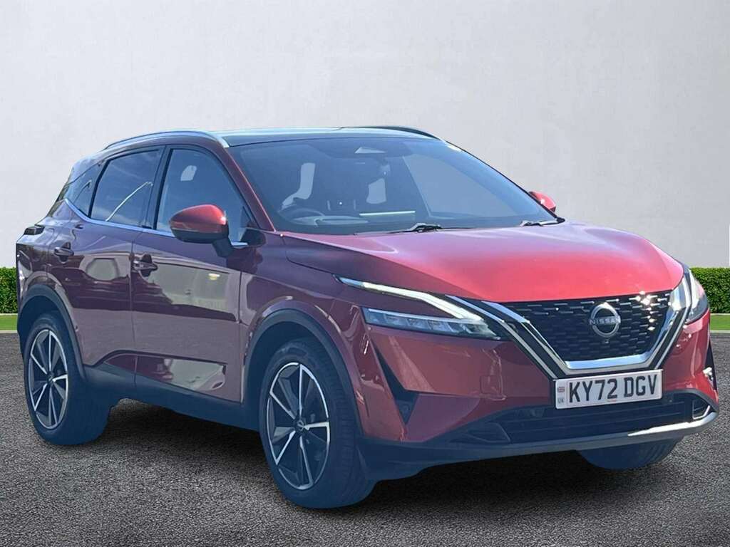 Nissan Qashqai 1.3 Dig-t Mh 158 Tekna Xtronic KY72DGV Red